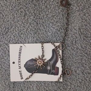 COWBOY BOOT BOOT CHAIN CHARM